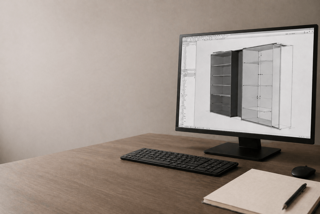 Dressoir Atelier - CAD-ontwerp en uitvoering